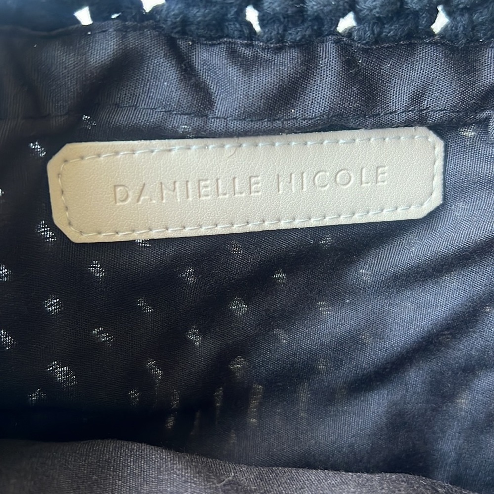 Danielle Nicole Macram Handbag, Crossbody & Woode… - image 6